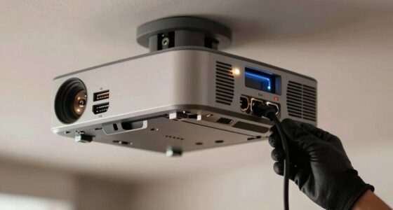 troubleshoot projector signal issues