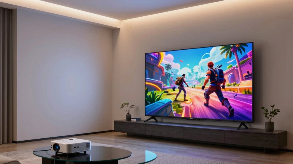 tvs often outperform projectors