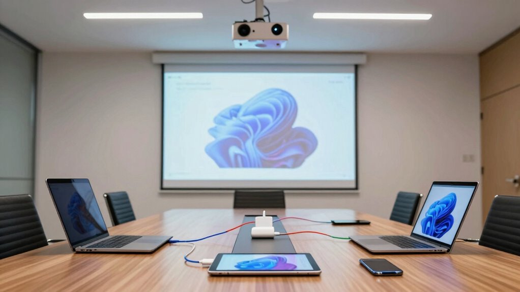 wireless and wired connectivity options