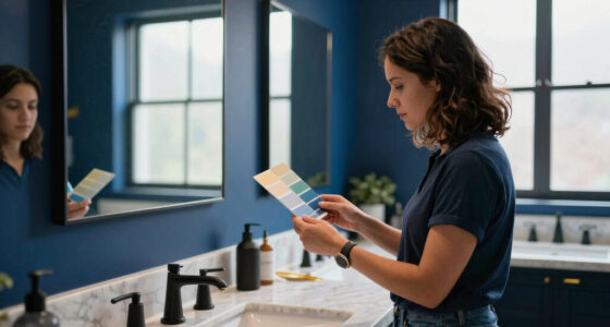 A Color Consultant Turned a Bedroom Into a Bold Bathroom