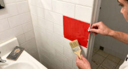 A Dingy Bathroom Gets a Bright, Farmhouse Redo in 5 Days for Only $800