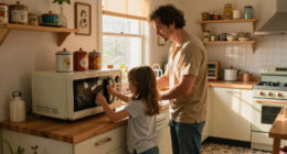 A Father-Daughter Duo Turned Her 90s Kitchen into a Vintage-Inspired Dream