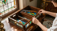 An Interior Designer’s Art Nouveau Home Office Has So Much Clever Storage