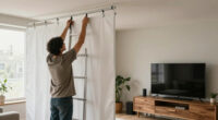 The IKEA Store Convinced Me to Hang Room Dividers from the Ceiling