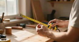 The Loose End on Your Tape Measure Isn’t Broken — Here’s What It’s Actually For