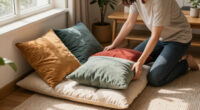 10 Floor Cushions That Instantly Create Cozy Reading Nooks (And Extra Seating!)