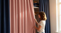 I Ditched My Closet Doors For $60 Pleated Curtains (See Why!)
