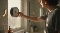 I Moved A Clock To My Bathroom, And It Changed My Morning Routine Forever