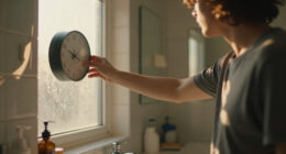I Moved A Clock To My Bathroom, And It Changed My Morning Routine Forever