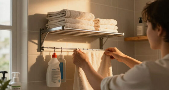 This Metal Rack Creates Instant Towel Storage And Includes Extra Uses I Never Expected!