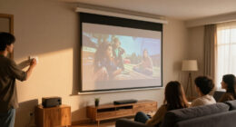 15 Best Motorized Projector Screens for Home Theater and Everyday Viewing in 2026