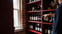 A Closet Lacked Purpose — Until It Became A French-Inspired Wine Room