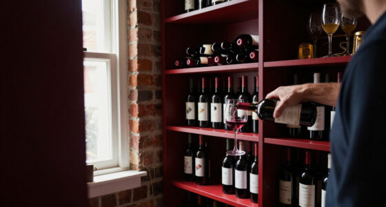 A Closet Lacked Purpose — Until It Became A French-Inspired Wine Room
