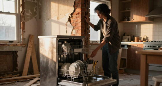 A Victorian Home's Entire Kitchen Was Demolished — Except For The Dishwasher