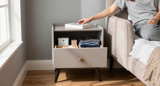 This Gorgeous Nightstand Gives Me Almost As Much Storage As A Small Dresser