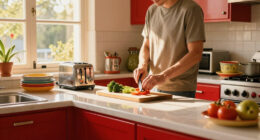 This Kitchen Got A 1940s-Style Redo — Somehow, It’s Bright And Modern Too