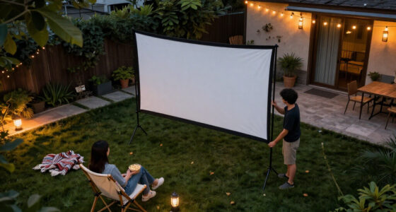 14 Best Portable Projector Screens for Outdoor Movies in 2027