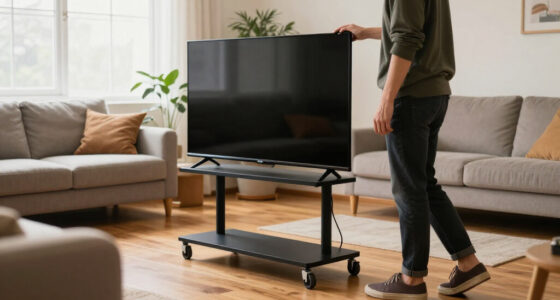 15 Best Portable TV Stands for Flexible Viewing in 2027